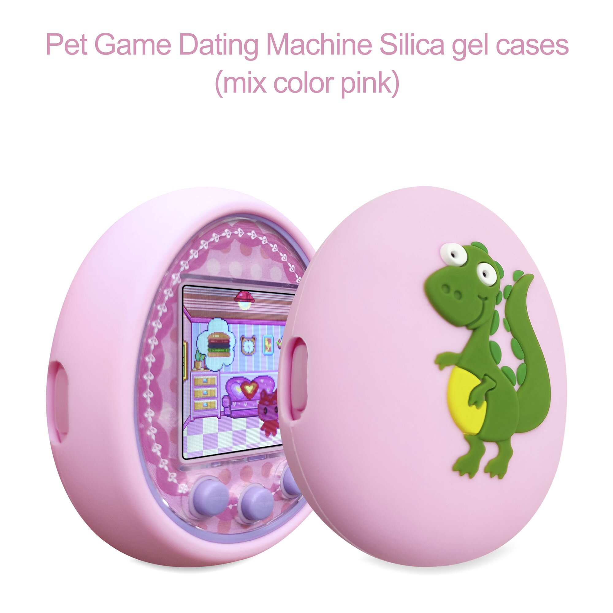 Tamagotchi Electronic Pet Virtual - Tamagotchis Virtual ดิจิตอลอิเล็กทรอนิกส์สัตว์เลี้ยงเกมเครื่องป้องกันป้องกันซิลิโคนสำหรับเกมสัตว์เลี้ยง Dating Machine