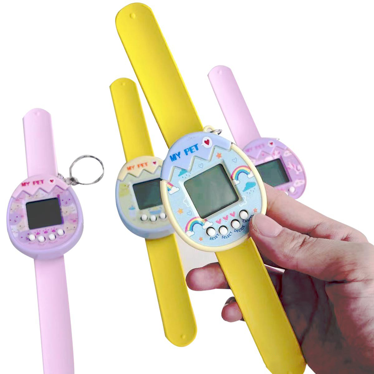 Tamagotchi Electronic Pet Virtual - นาฬิกาสัตว์เลี้ยงอิเล็กทรอนิกส์ Tamagotchi 160 คลาสสิก Virtual Cyber