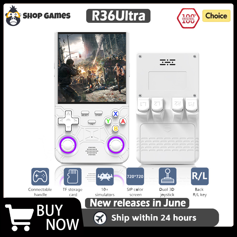 Retro Handheld Game Console R36S - เครื่องเล่นวิดีโอเกม R36 Ultra Open Source R36S