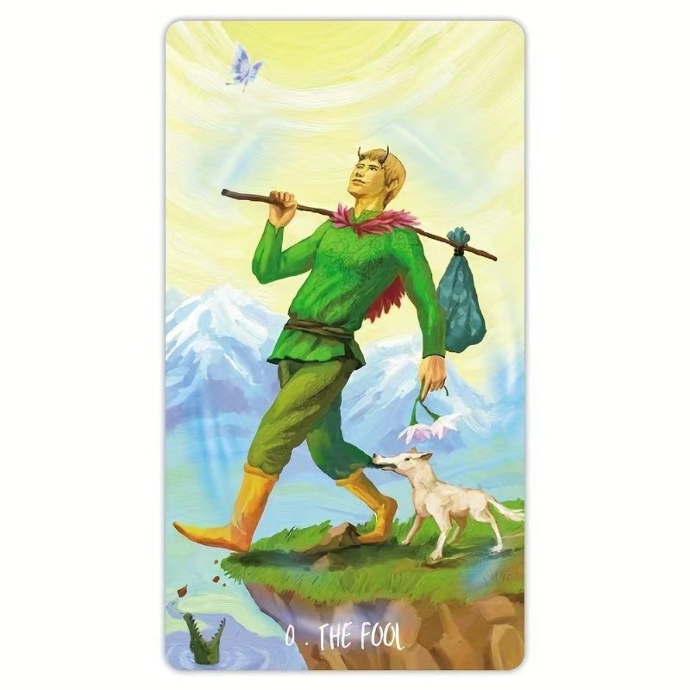 Tarot Cards Deck With Guidebook - ชุดไพ่ทาโรต์ Gnosis ขนาด 12*7 ซม. ไพ่ทาโรต์