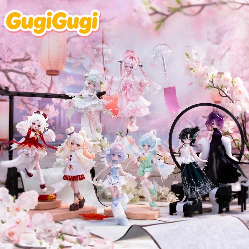 Anime Action Figure Blind Box - ของแท้ Minty Little Lucky Spirits Series