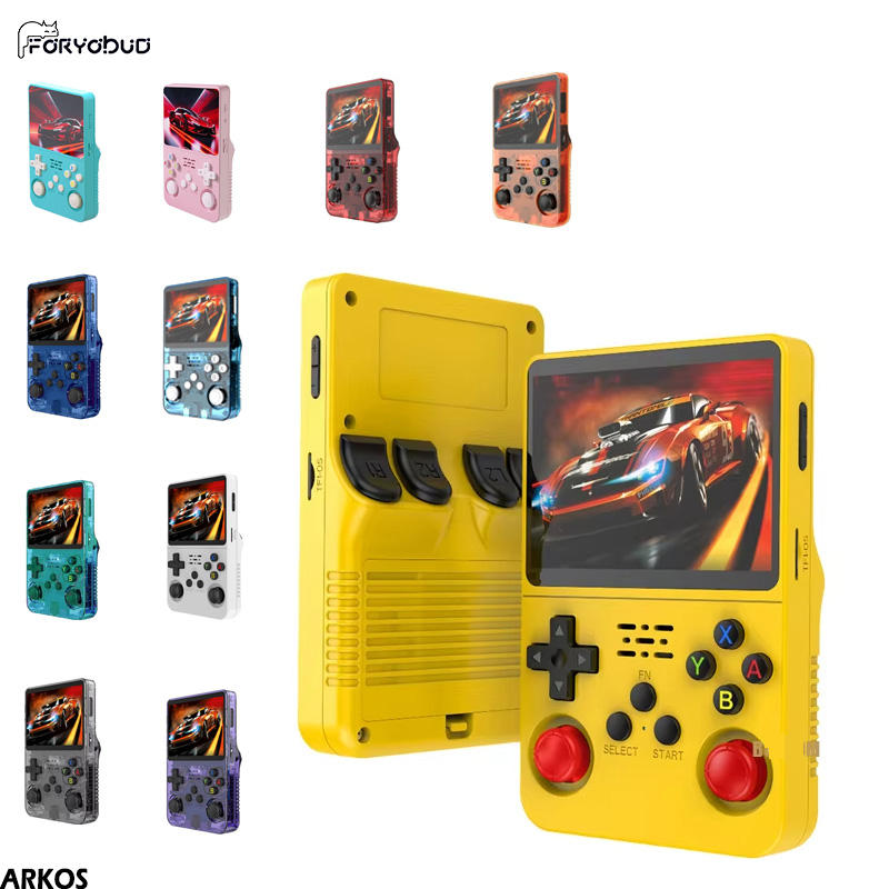 Retro Handheld Game Console R36S - เครื่องเล่นเกมพกพา R36S ARKOS Retro ของแท้ หน้าจอ