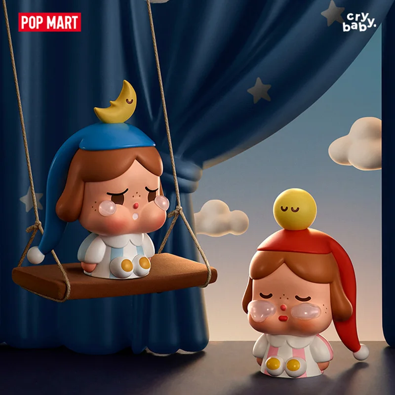 POPMART CRYBABY Crying To The  - Anime Action Figure Blind Box บทวิจารณ์และราคา