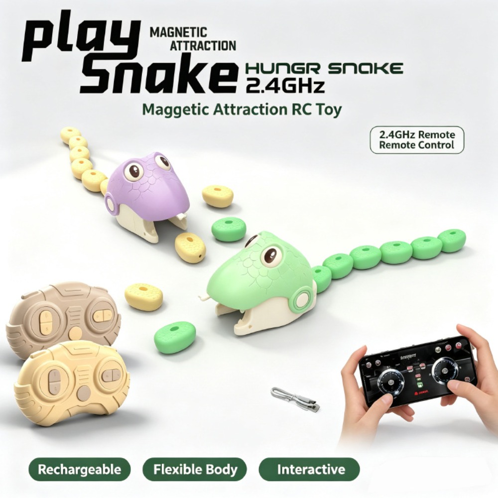 ของเล่นงูแม่เหล็กควบคุมระยะไกล - Remote Control Toys บทวิจารณ์และราคา