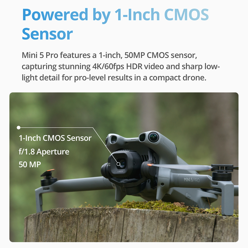 ชุดโดรน DJI Mini 5 Pro Fly Com - Fpv Brushless Rc Drone 4K บทวิจารณ์และราคา