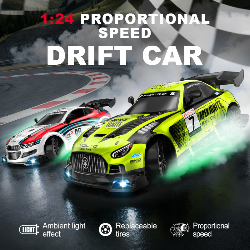 รถดริฟท์บังคับวิทยุ 4WD ขนาด 1 - Rc Drift Car 1 24 Scale 4Wd บทวิจารณ์และราคา