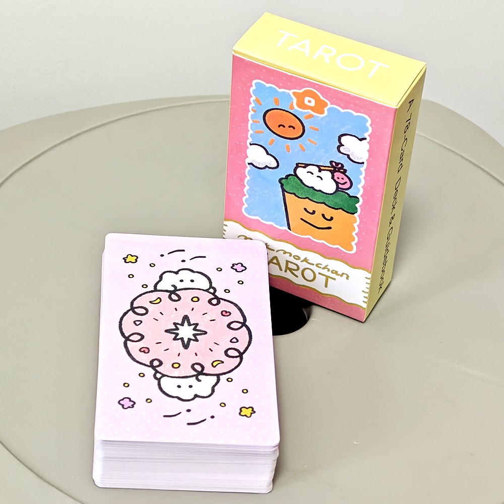 10.3*6 ซม.Mokmok Chan TAROT กา - Tarot Cards Deck With Guidebook บทวิจารณ์และราคา