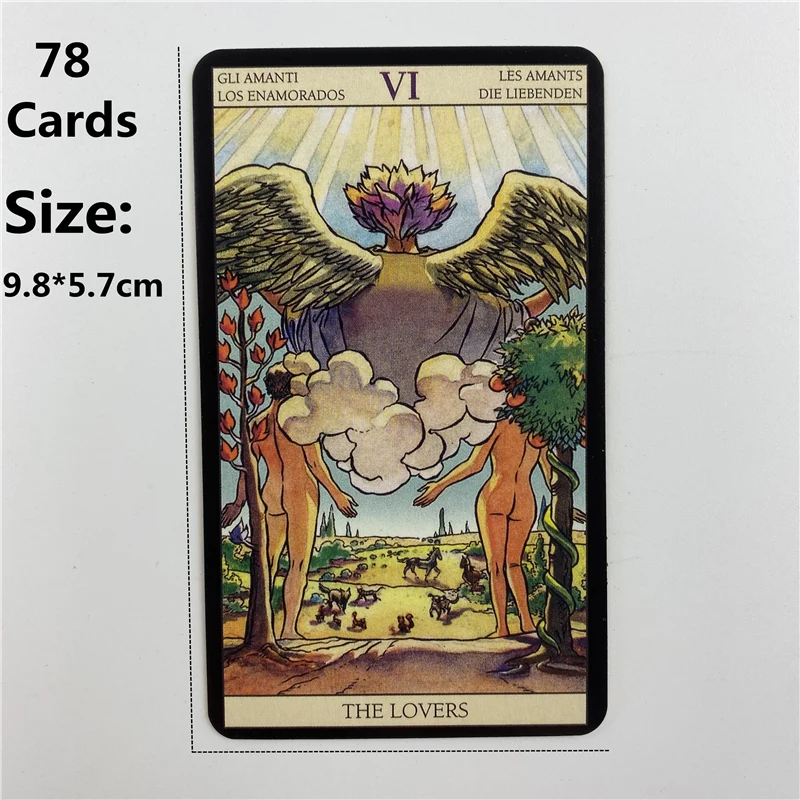 กล่องโลหะรุ่นเคลือบทอง ชุดไพ่ท - Tarot Cards Deck With Guidebook บทวิจารณ์และราคา