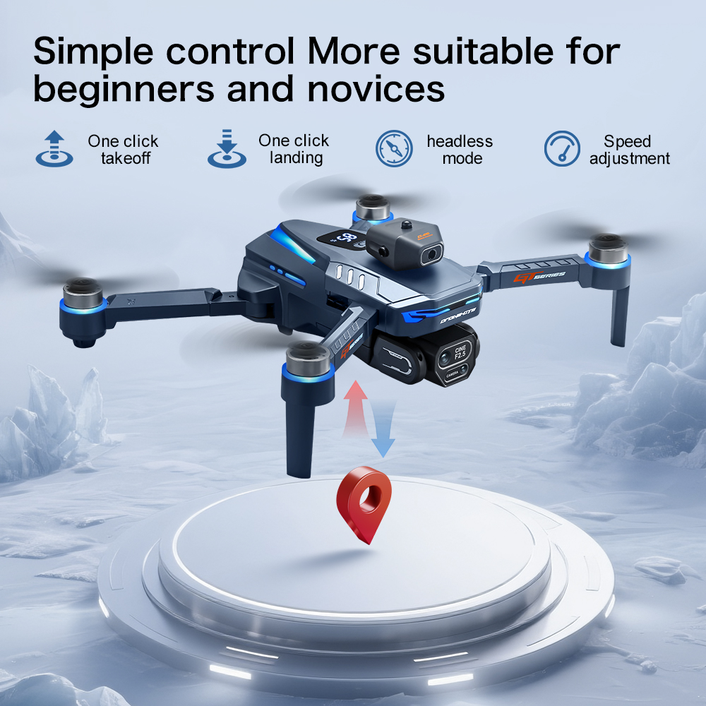 โดรนรุ่น Original GT8 8K ระดับ - Fpv Brushless Rc Drone 4K บทวิจารณ์และราคา