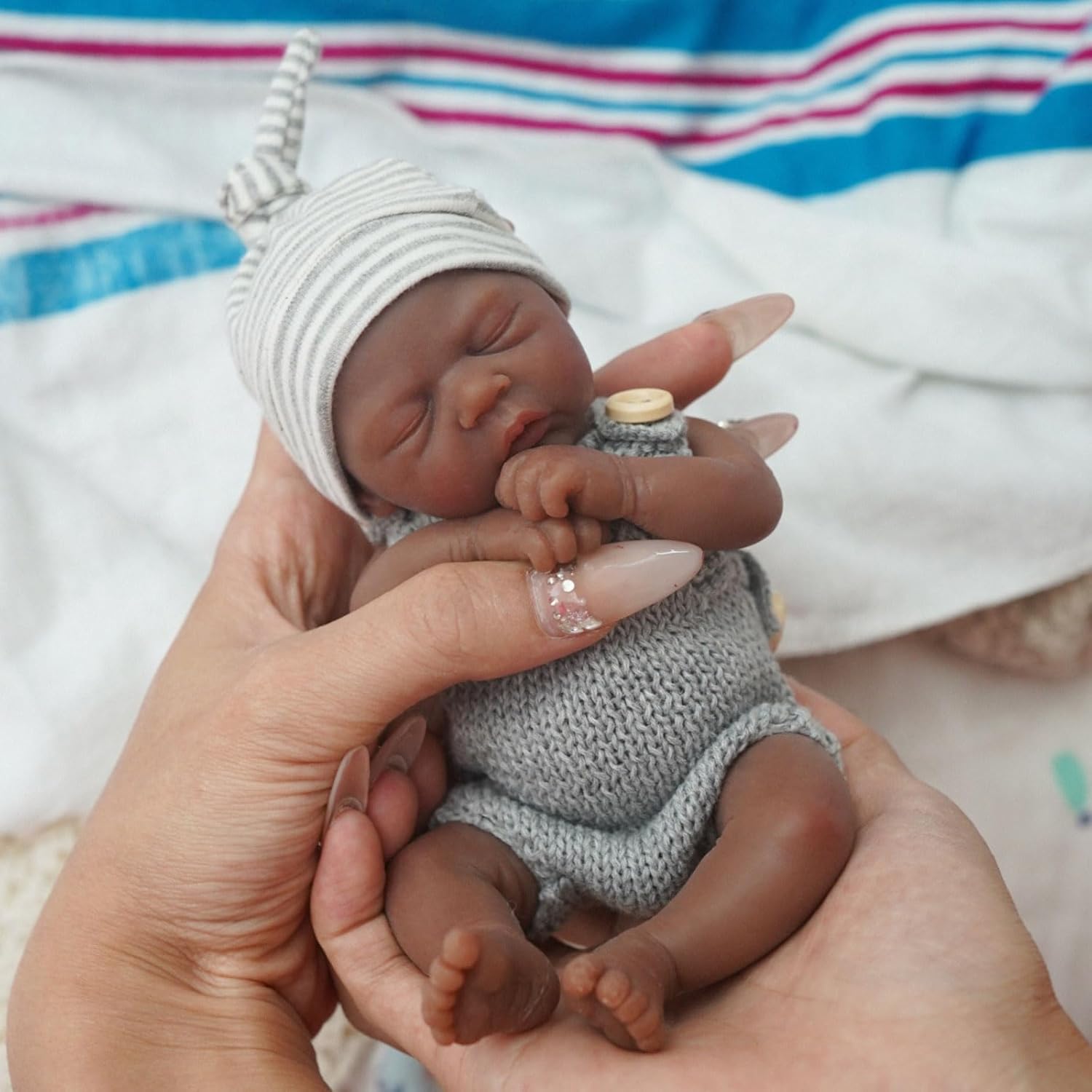 ตุ๊กตาเด็กทารก Reborn ตุ๊กตา 7 - Reborn Baby Doll Silicone Realistic บทวิจารณ์และราคา