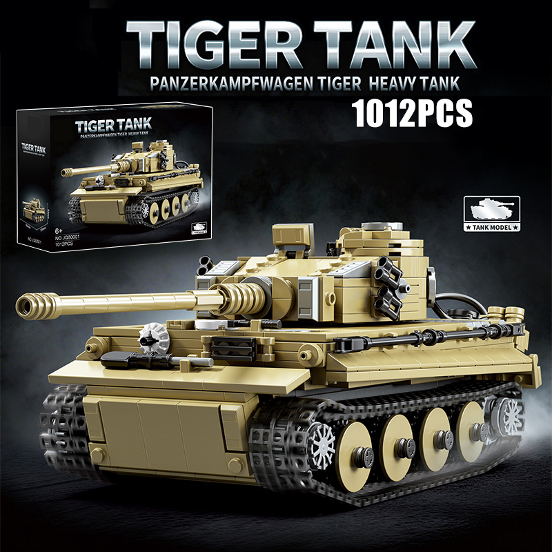 ชุดตัวต่อรถถังรุ่นเยอรมัน Tige - Lego Compatible Military Tank บทวิจารณ์และราคา