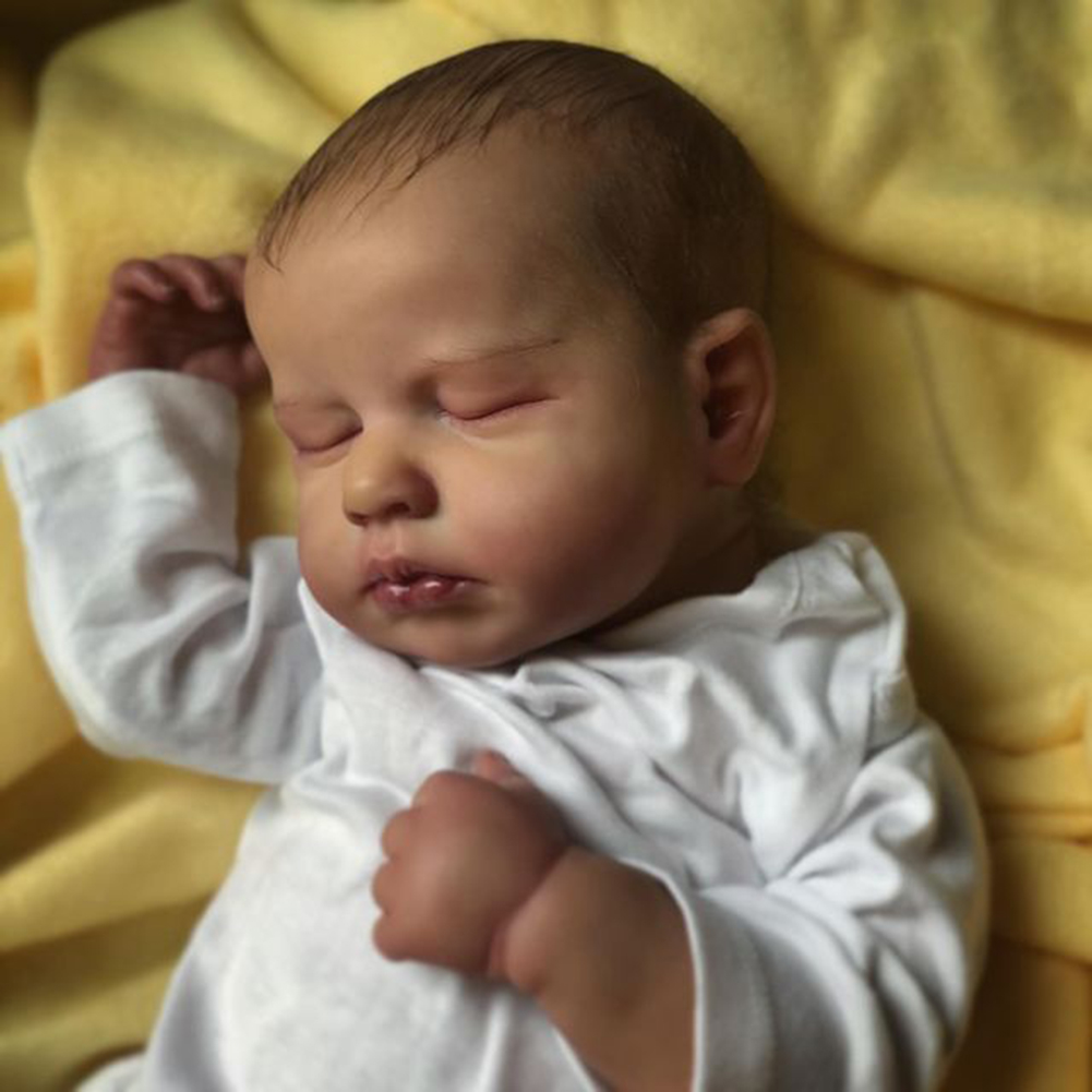 MRB 50 ซม.สมจริงสําเร็จรูป Beb - Reborn Baby Doll Silicone Realistic บทวิจารณ์และราคา
