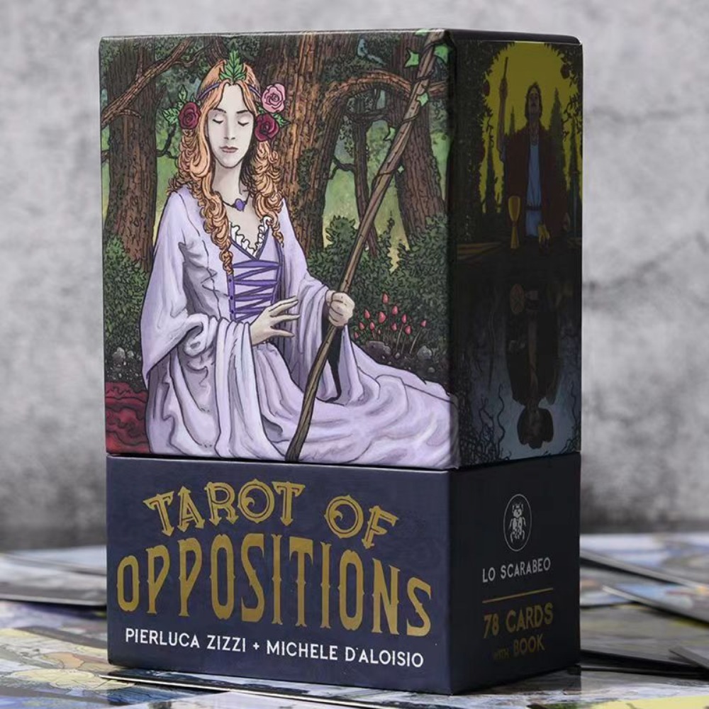 Oppositions Tarot Deck 12*7 ซม - Tarot Cards Deck With Guidebook บทวิจารณ์และราคา