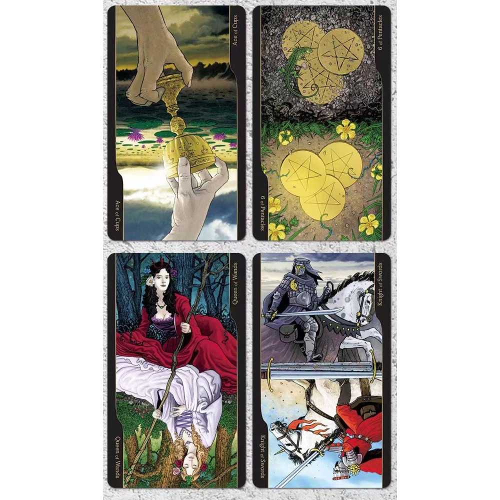 Oppositions Tarot Deck 12*7 ซม - Tarot Cards Deck With Guidebook บทวิจารณ์และราคา