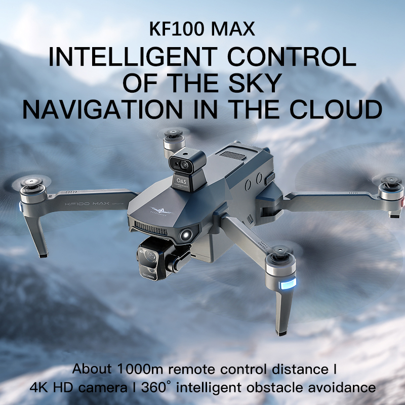 KF100 MAX GPS Drone 4K กล้อง 3 - Fpv Brushless Rc Drone 4K บทวิจารณ์และราคา