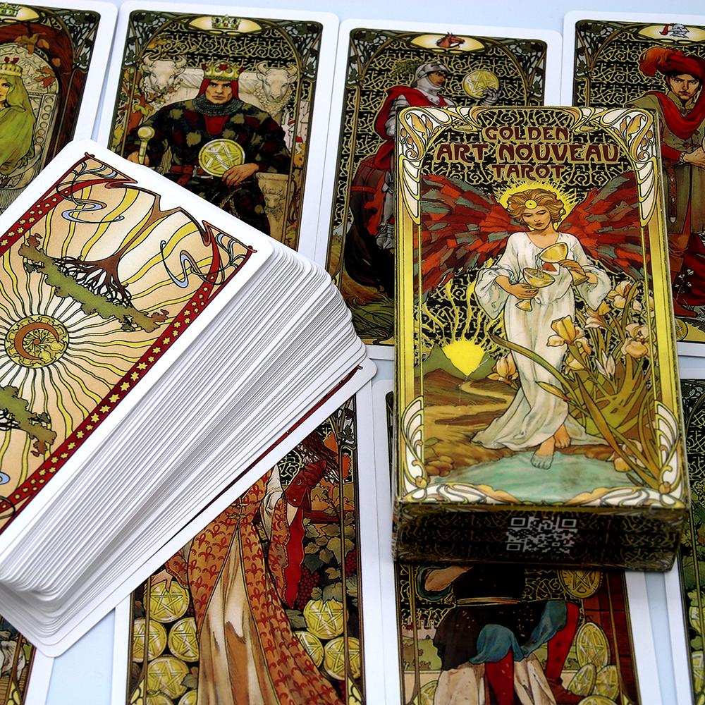 10.3*6 ซม. ชุดไพ่ทาโรต์อาร์ตนู - Tarot Cards Deck With Guidebook บทวิจารณ์และราคา