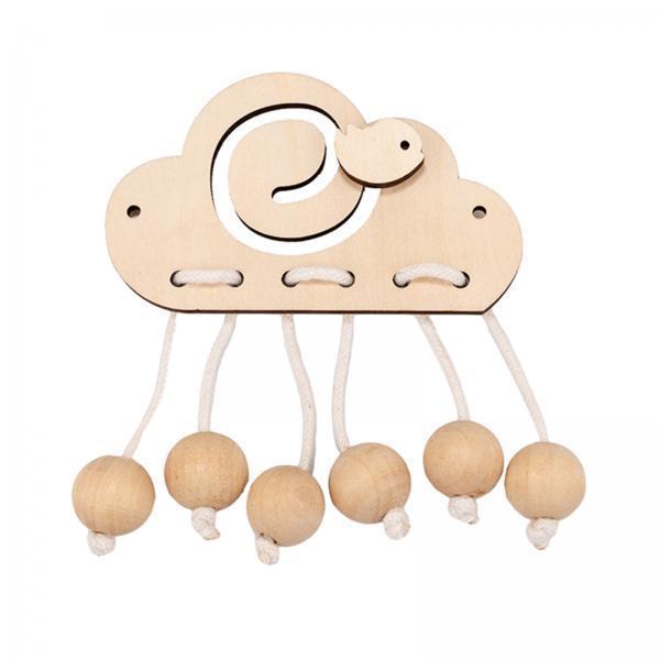 ชุดของเล่นไม้มอนเตสซอรี่ บอร์ด - Montessori Wooden Busy Board Toddler บทวิจารณ์และราคา