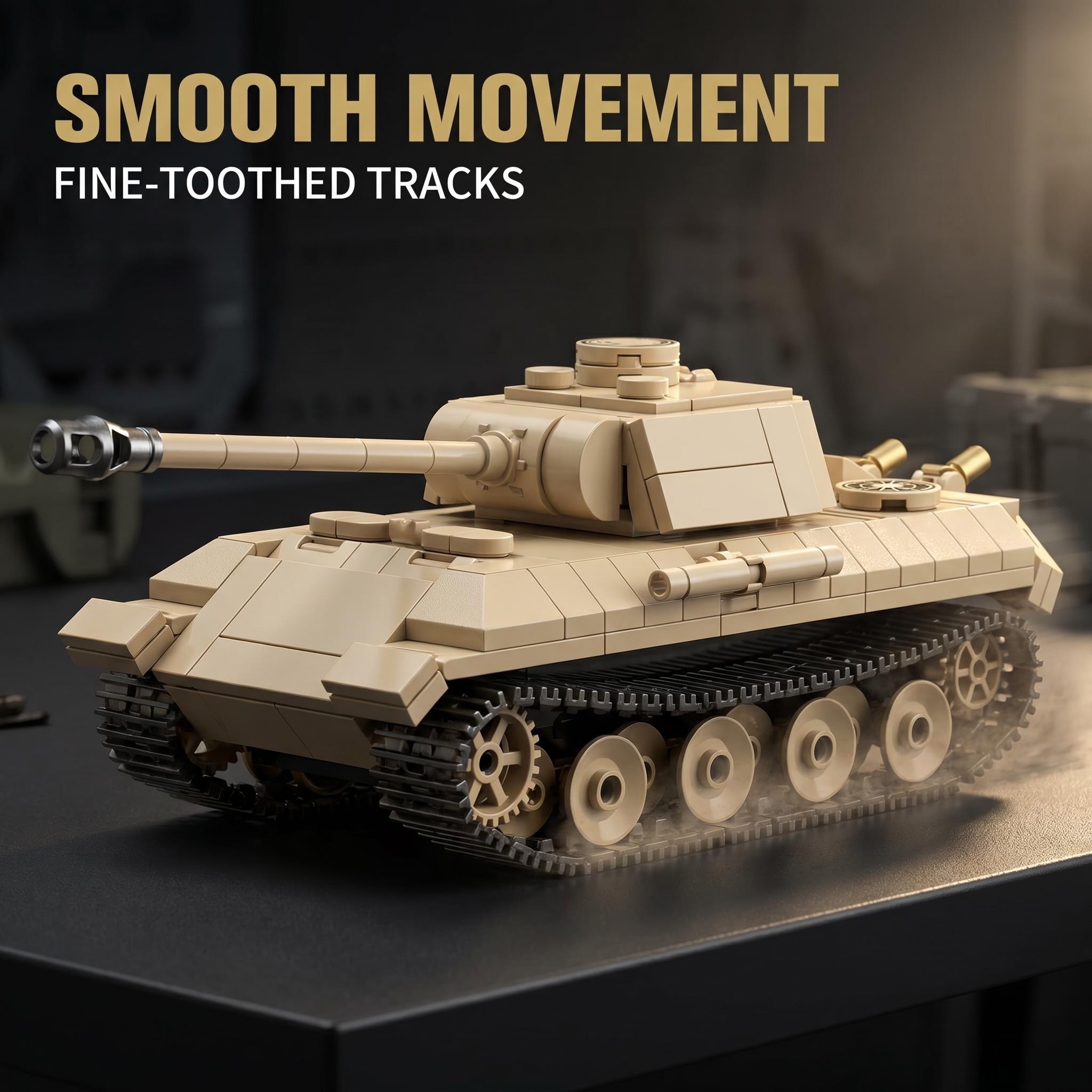ชุดตัวต่อรถถัง MOC Panther V,  - Lego Compatible Military Tank บทวิจารณ์และราคา