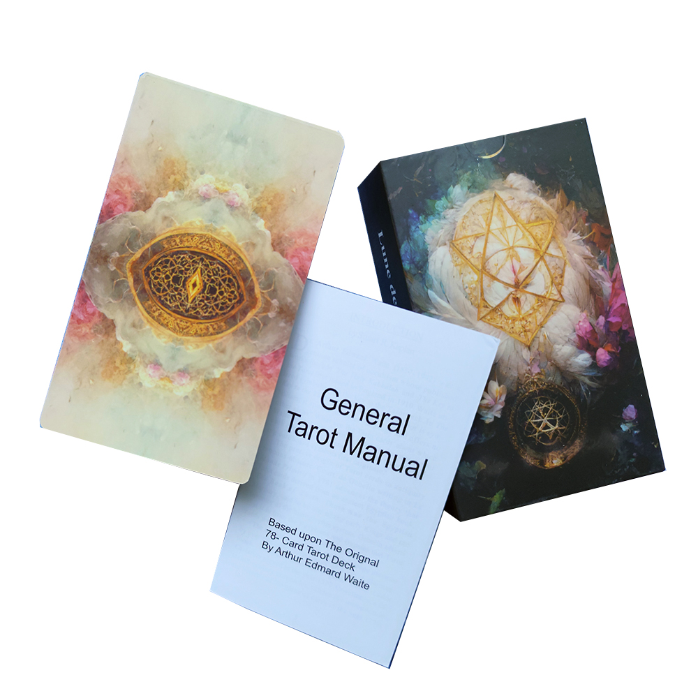 12x7 ซม.คุณภาพสูงไพ่ทาโรต์ที่ส - Tarot Cards Deck With Guidebook บทวิจารณ์และราคา