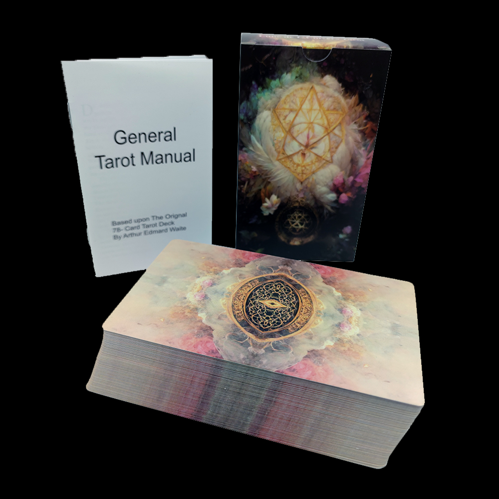 12x7 ซม.คุณภาพสูงไพ่ทาโรต์ที่ส - Tarot Cards Deck With Guidebook บทวิจารณ์และราคา