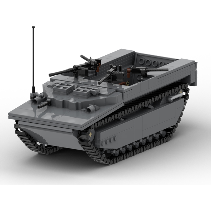 รถถังทหารสมัยใหม่ LVT-4 รุ่น M - Lego Compatible Military Tank บทวิจารณ์และราคา