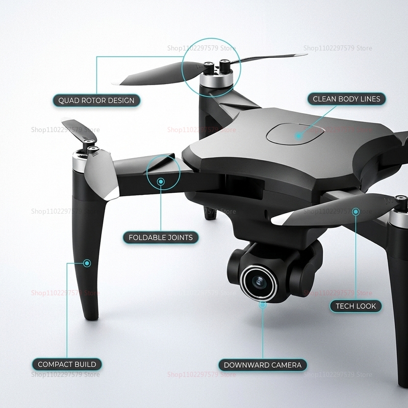 โดรน YL01 มินิ 8K กล้องระดับมื - Fpv Brushless Rc Drone 4K บทวิจารณ์และราคา