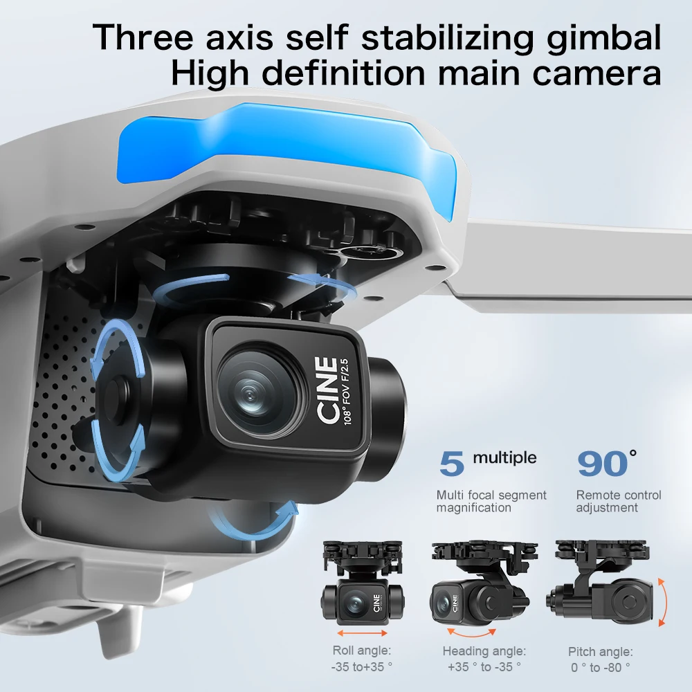 โดรน GPS รุ่น S-X1 ดั้งเดิม กล - Fpv Brushless Rc Drone 4K บทวิจารณ์และราคา