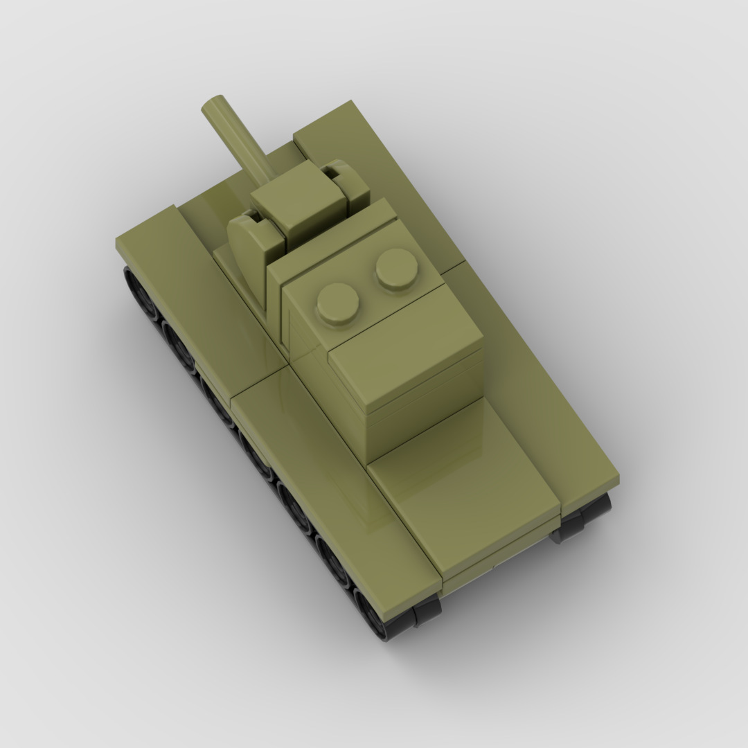 ของตกแต่งรถทหารแบบตั้งโต๊ะ, รถ - Lego Compatible Military Tank บทวิจารณ์และราคา