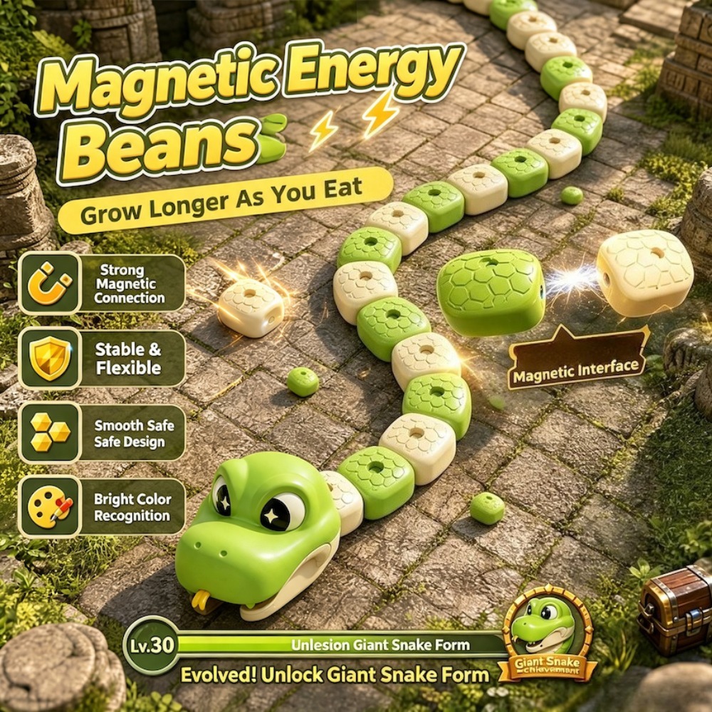 ของเล่นงูแม่เหล็กควบคุมได้ เกม - Educational Toys บทวิจารณ์และราคา