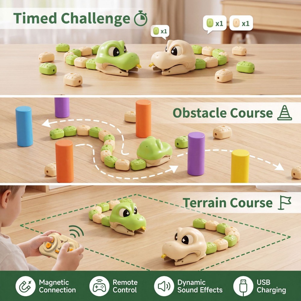 ของเล่นงูแม่เหล็กควบคุมระยะไกล - Educational Toys บทวิจารณ์และราคา