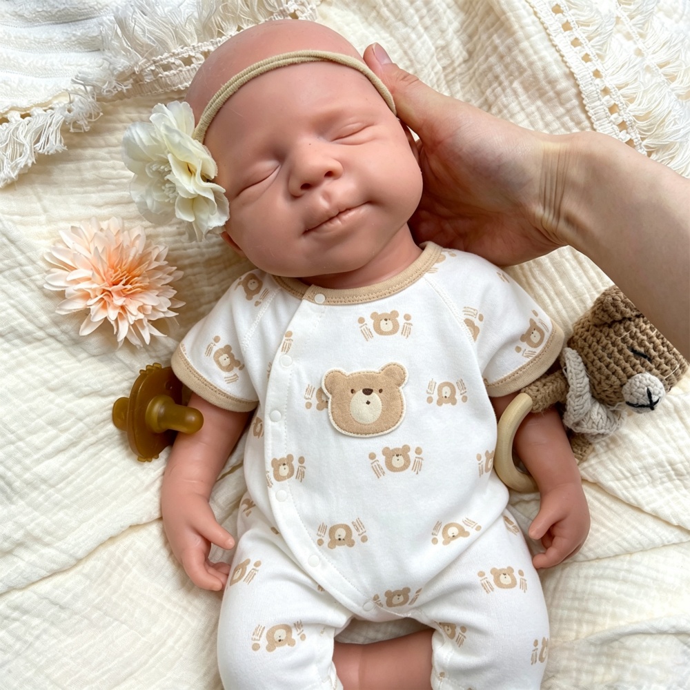 ตุ๊กตาซิลิโคนรีบอร์น DIY ขนาด  - Reborn Baby Doll Silicone Realistic บทวิจารณ์และราคา