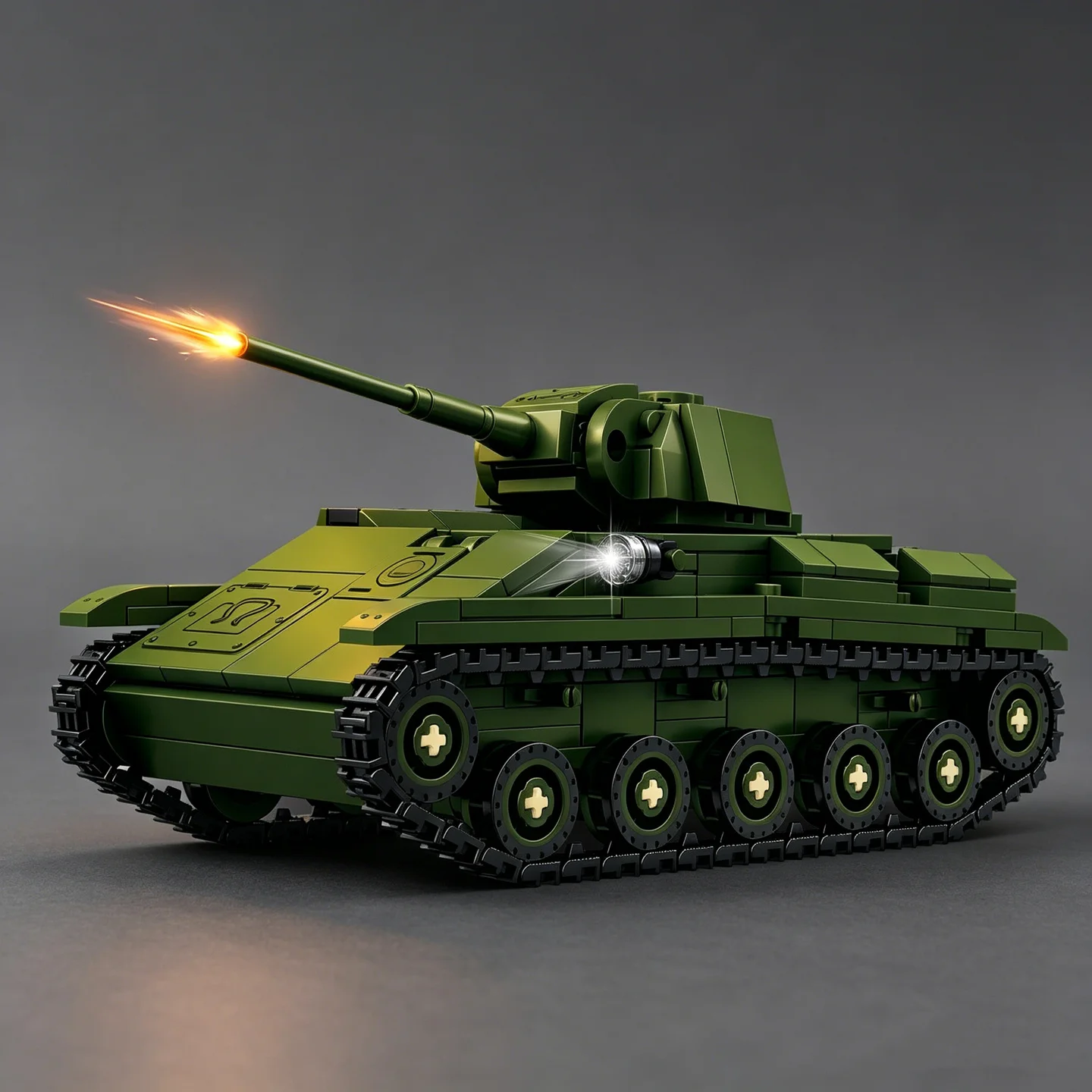 โมเดลรถถังเบา T-70 ของกองทัพแด - Lego Compatible Military Tank บทวิจารณ์และราคา