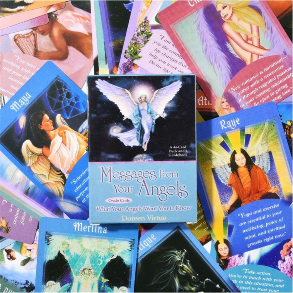 ข้อความออราเคิลการ์ดจำนวน44ชิ้ - Tarot Cards Deck With Guidebook บทวิจารณ์และราคา