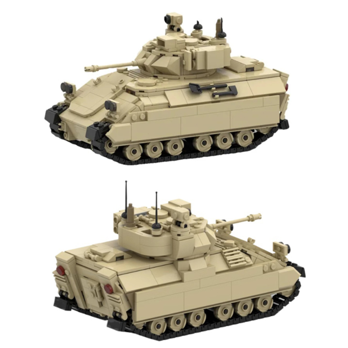 ชุดตัวต่อรถถัง MOC Military Se - Lego Compatible Military Tank บทวิจารณ์และราคา